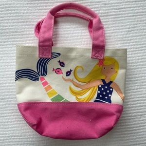 Pottery Barn Toddler Girls Mermaid Icon Tote